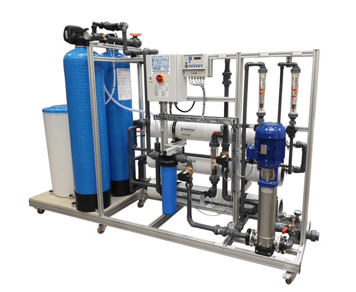 VE Anlage Osmose 3 m³/h<br>mit Doppelenthärtung