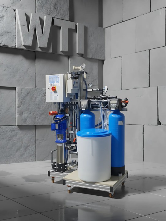 VE Anlage Osmose 250 l/h<br>mit Doppelenthärtung
