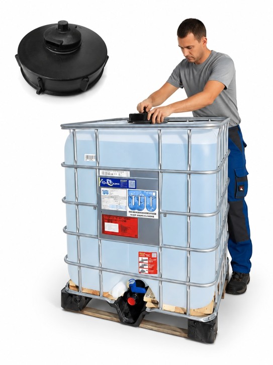 IBC Deckel<br>Über-/Unterdruck-Sicherheitsventil