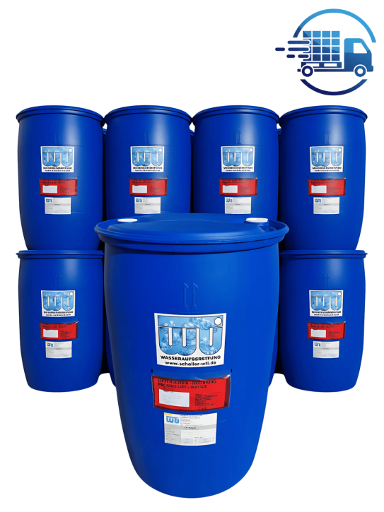 Demineralisiertes Wasser<br>Spundfass 220 Liter<br>Inkl. Versandkosten