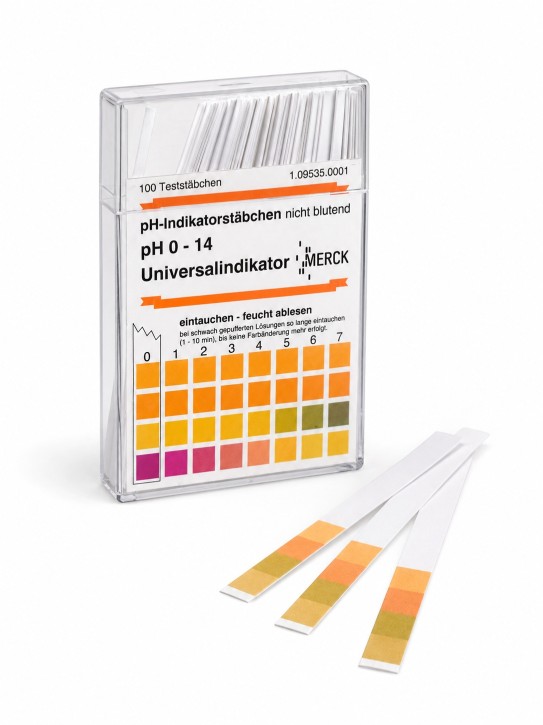 pH-Indikatorstreifen<br>Schnelltest<br>0 - 14 pH