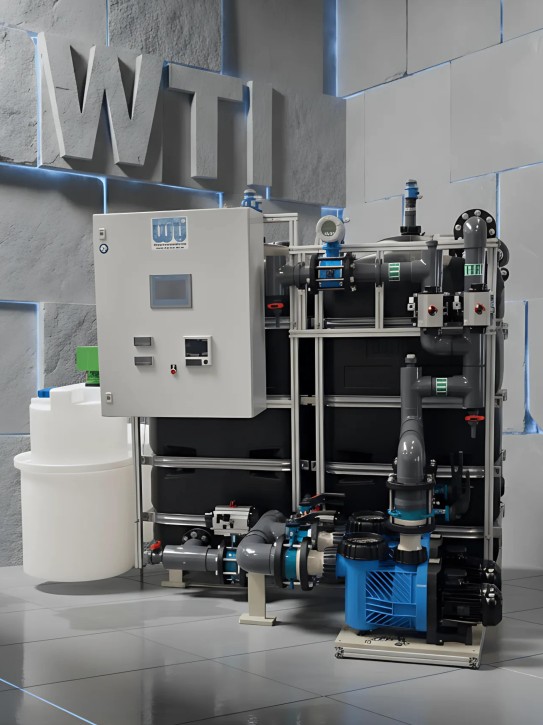 Chargen Neutralisationsanlage für max. 8.000 l/h - für saure und alkalische Abwässer
