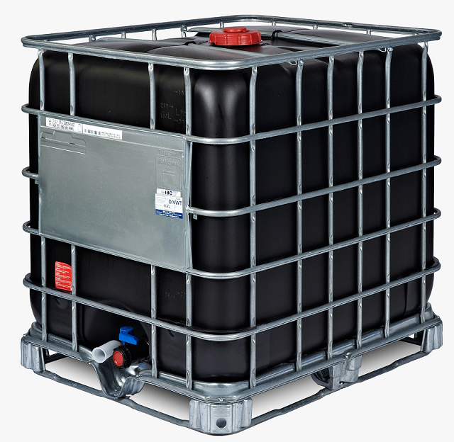 Schwarzer IBC Container 1000 Liter | Onlineshop