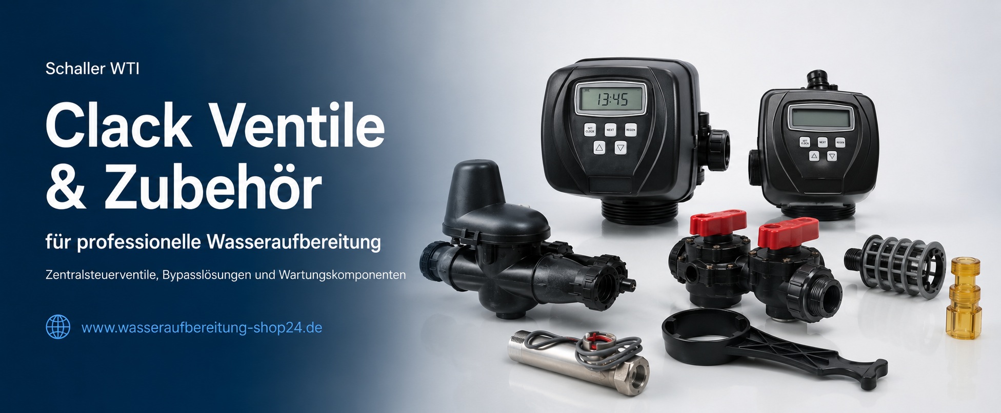 Clack Zentralsteuerventile