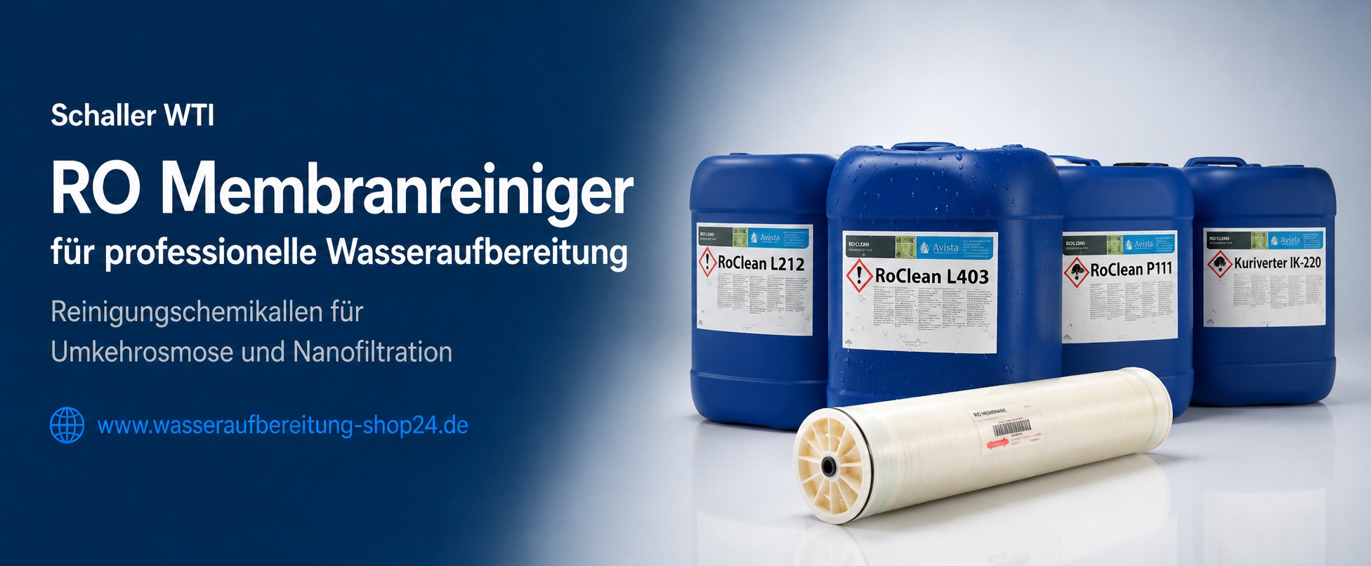 Umkehrosmose Membranreiniger