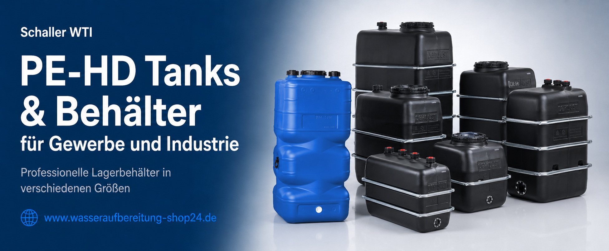 PE-HD Tanks Rechteckbehälter