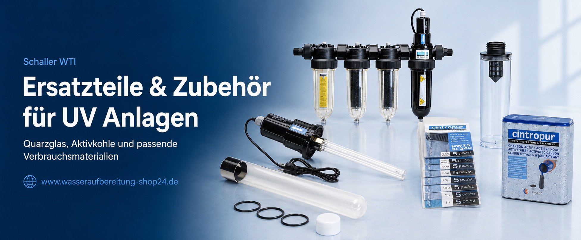 Ersatzteile und Verbauchsmaterial