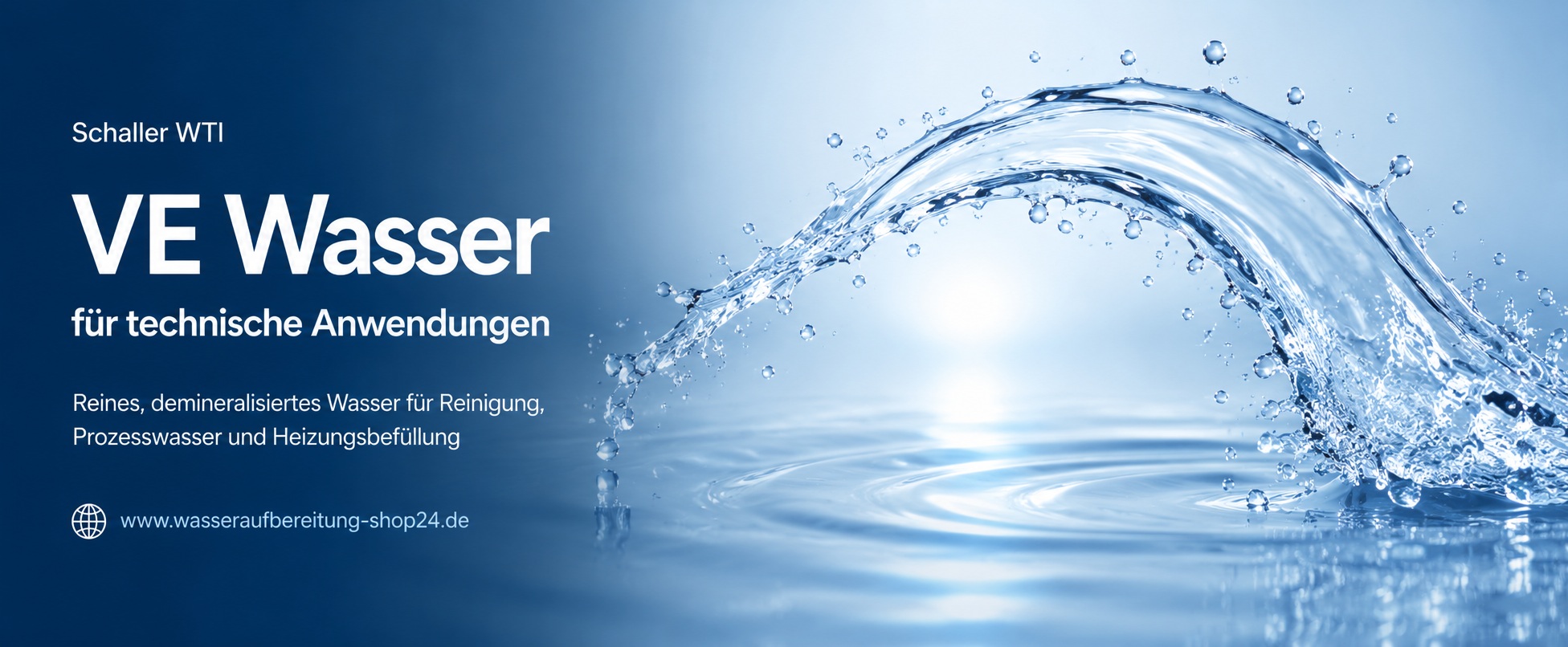 Destilliertes Demineralisiertes Wasser