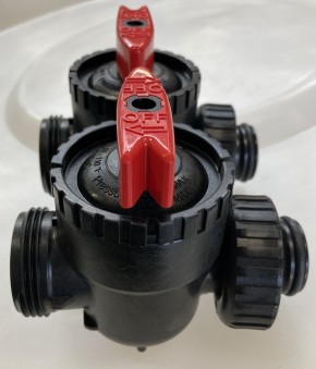 Clack Bypass Armatur<br> Anschluss 1,25