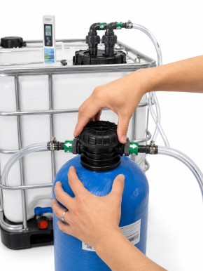 ECO-IBC-VE<br>Deionisiertes Wasser<br>Komplettset Inkl. Versand