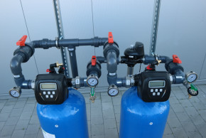 Doppel-Enthärtungsanlage<br>für maximal 12,5 m³/h