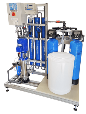VE Anlage Osmose 500 l/h<br>mit Doppelenthärtung