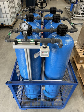 Leihanlage Heizungsbefüllstation<br>für max. 31 m³ bei 600 µS/cm