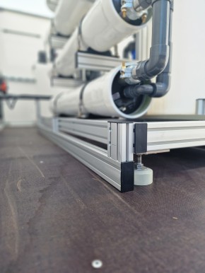 Mobile Umkehrosmoseanlage<br>2.000 l/h im Anhänger<br>Inkl. Dosieranlage