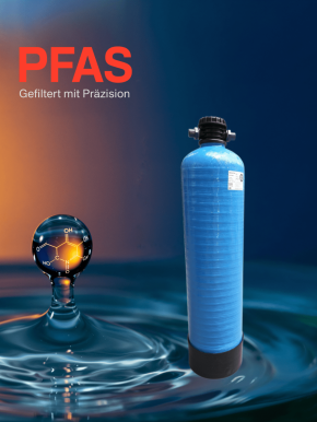 PFAS Entfernung Wasserfilter<br>für max. 3.200 l/h