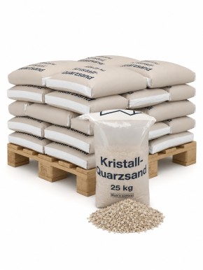 Quarzkies Filtersand<br>Körnung 3,15 - 5,6 mm