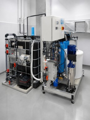 Reinstwasseranlage mit EDI <br><0,1 µS/cm bei 450 l/h