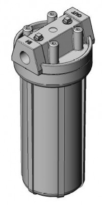 Filtergehäuse für PP-Sterilfilterkerzen