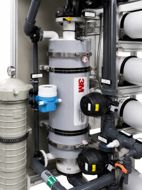 Reinstwasseranlage mit EDI <br><0,07 µS/cm für 7 m³/h