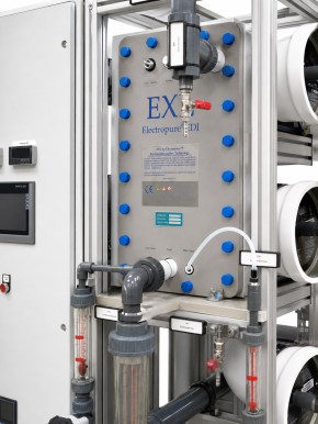 Reinstwasseranlage mit EDI <br><0,07 µS/cm für 7 m³/h