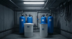 Enthärtungsanlage 7 m³/h<br>Pendelanlage
